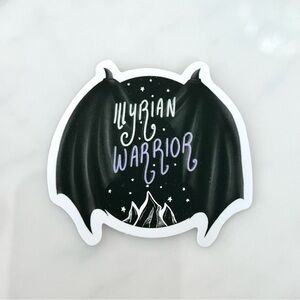 5/$10 Waterproof Vinyl Stickers ACOTAR ILLYRIAN Warrior